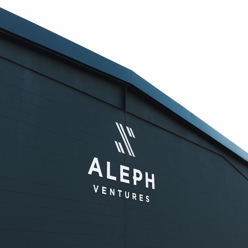 Aleph Ventures building sign